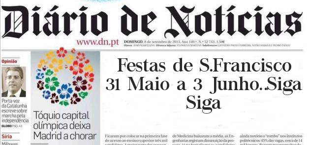 Festas de S.Francisco 31 Maio a 3 Junho..Siga Siga