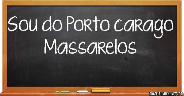 Sou do Porto carago
Massarelos