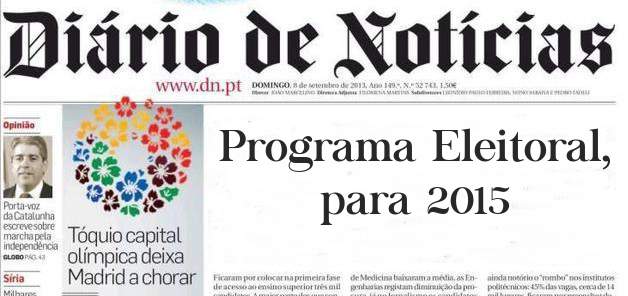Programa Eleitoral, para 2015