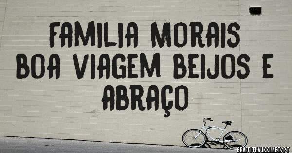 Familia Morais
boa viagem beijos e abraço 
