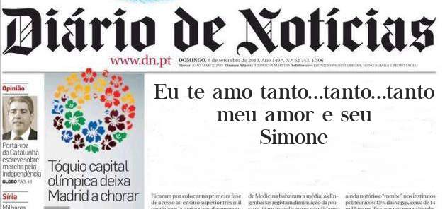 Eu te amo tanto...tanto...tanto meu amor e seu Simone 