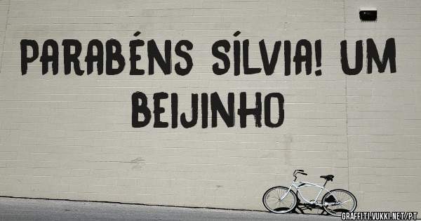 Parabéns Sílvia! Um beijinho
