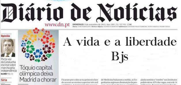 A vida e a liberdade 
Bjs 