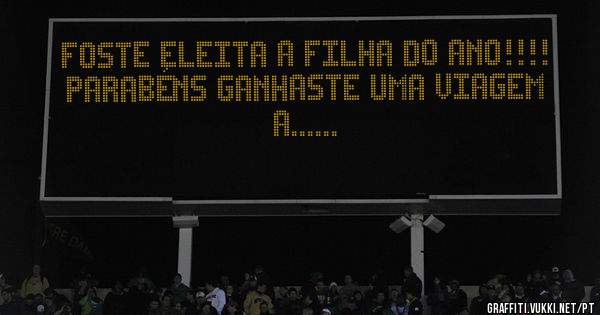 Foste Eleita a Filha do Ano!!!!
Parabéns Ganhaste uma viagem a......