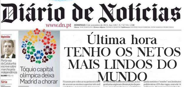 Última hora
TENHO OS NETOS MAIS LINDOS DO MUNDO
