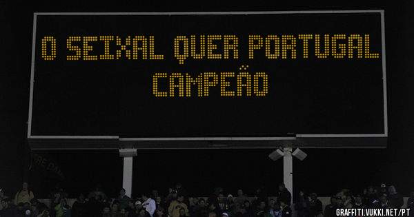 O SEIXAL QUER PORTUGAL CAMPEÃO