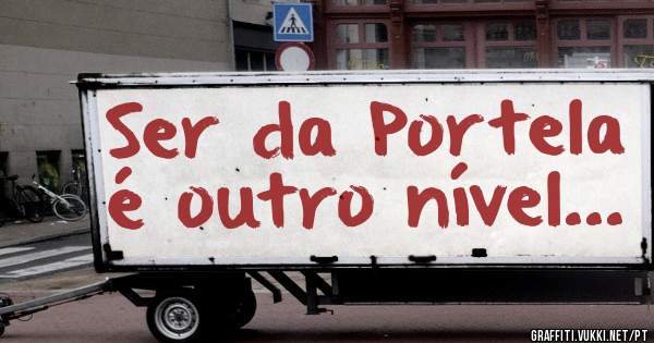 Ser da Portela é outro nível...