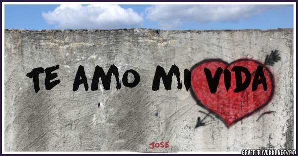 Te amo mi vida