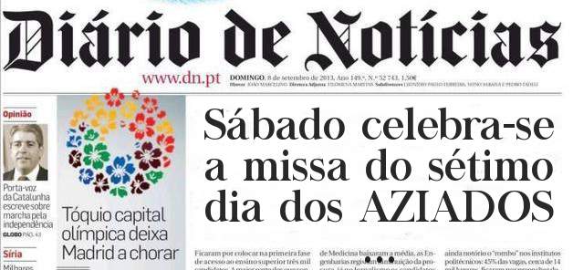 Sábado celebra-se a missa do sétimo dia dos AZIADOS ...