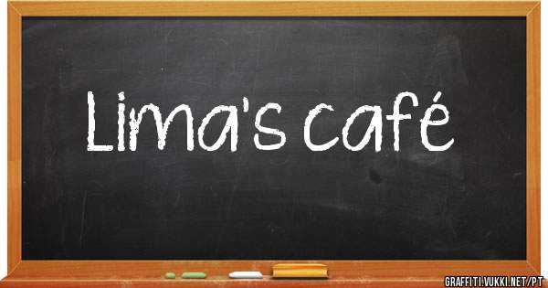 Lima's café