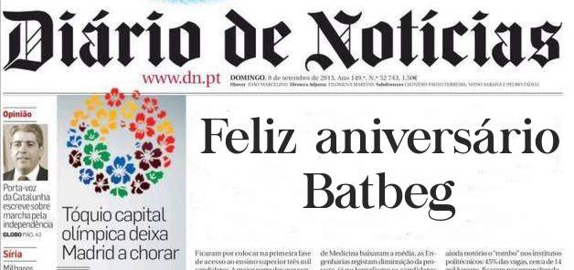 Feliz aniversário Batbeg