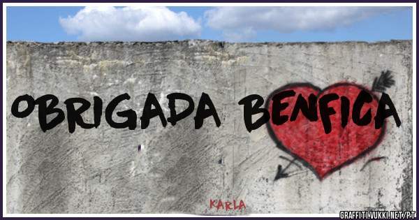 OBRIGADA BENFICA 