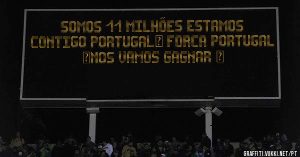 SOMOS 11 MILHÕES ESTAMOS CONTIGO PORTUGAL❤ FORCA PORTUGAL ❤NOS VAMOS GAGNAR ❤