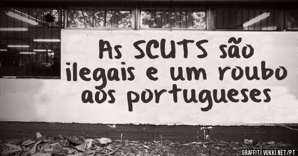 As SCUTS são ilegais e um roubo aos portugueses 