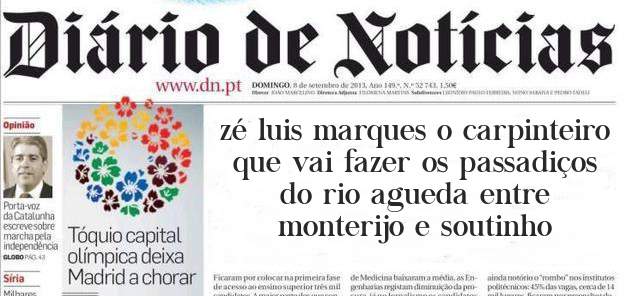 zé luis marques o carpinteiro que vai fazer os passadiços do rio agueda entre monterijo e soutinho