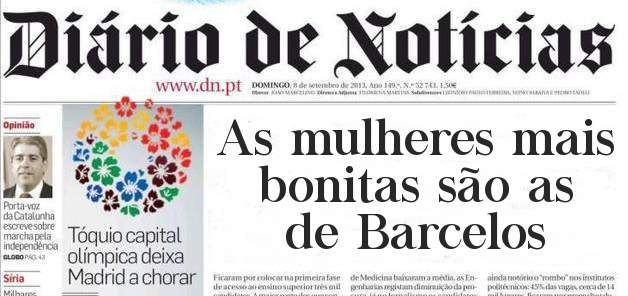 As mulheres mais bonitas são as de Barcelos