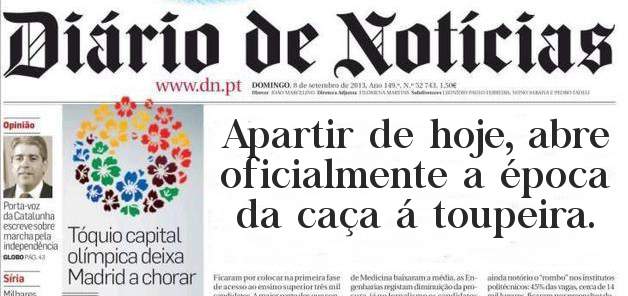 Apartir de hoje, abre oficialmente a época da caça á toupeira.