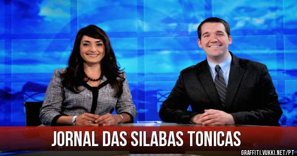 jornal das silabas tonicas