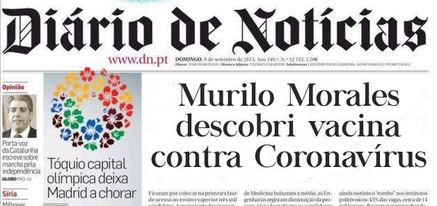 Murilo Morales  descobri vacina contra Coronavírus