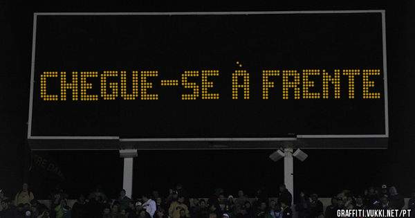 Chegue-se à frente