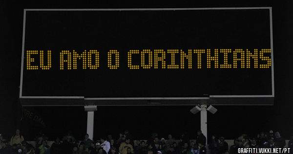 eu amo o Corinthians

