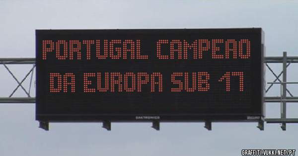 portugal campeao da europa sub 17